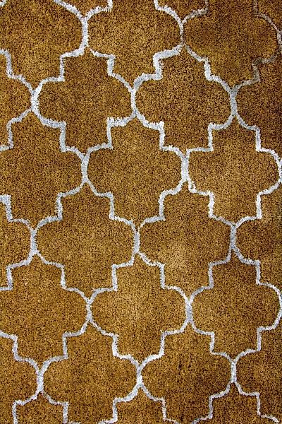 morgenland Wollteppich »Designer Teppich handgetuftet gold«, rechteckig günstig online kaufen