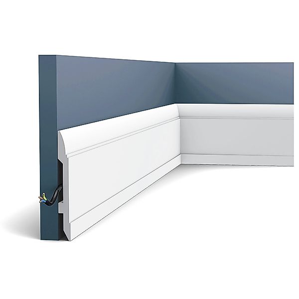 ORAC DECOR SX104 LUXXUS Sockelleiste Profilleiste Kabelschutz Boden-Leiste günstig online kaufen