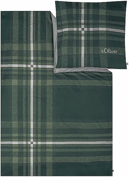 s.Oliver Bettwäsche »Satinbettwäsche s.Oliver« 2 Stk. tlg. mit elegantem Ka günstig online kaufen