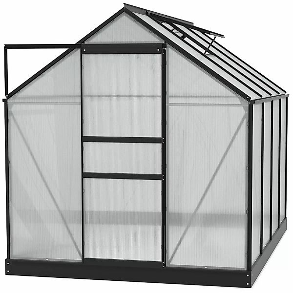Vitavia Gewächshaus Planet 5000 Schwarz 5 m² inkl. Fundamentrahmen günstig online kaufen