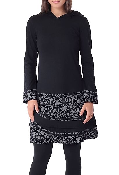 PUREWONDER Sweatkleid Langärmliges Kleid mit Zipfelkapuze günstig online kaufen