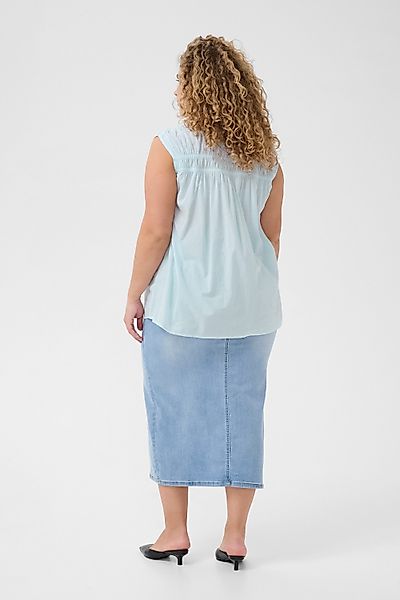 KAFFE Curve Blusentop Ärmellose Bluse KCthia günstig online kaufen
