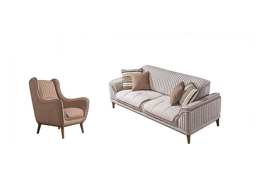 Villa Möbel Polstergarnitur Bond, (Set, 2-tlg), günstig online kaufen