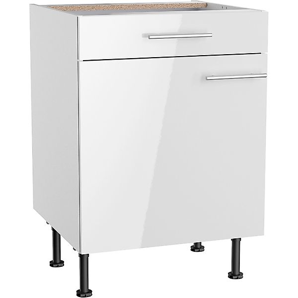 Optifit Küchen-Unterschrank Rurik986 60 cm x 87 cm x 58,4 cm Weiß günstig online kaufen