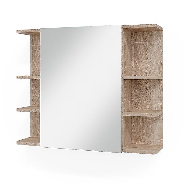 Vicco Badezimmerspiegelschrank Fynn, Sonoma, 79.6 x günstig online kaufen