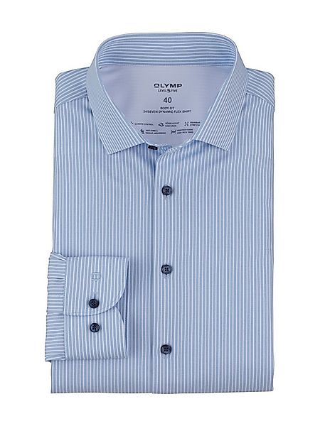 OLYMP Businesshemd 24/7 - Level 5 fein gestreift günstig online kaufen