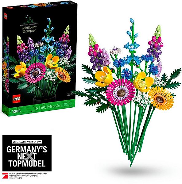 LEGO® Wildblumenstrauß (10313), LEGO® Botanicals Konstruktionsspielsteine, günstig online kaufen