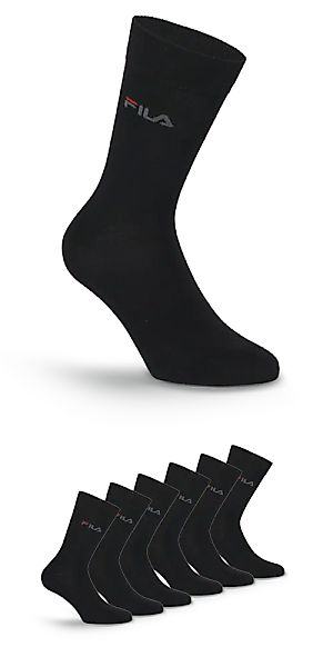 Fila Socken "UNISEX LIFESTYLE PLAIN SOCKS" 6 Paar, 6 Stk. tlg. mit eingestr günstig online kaufen
