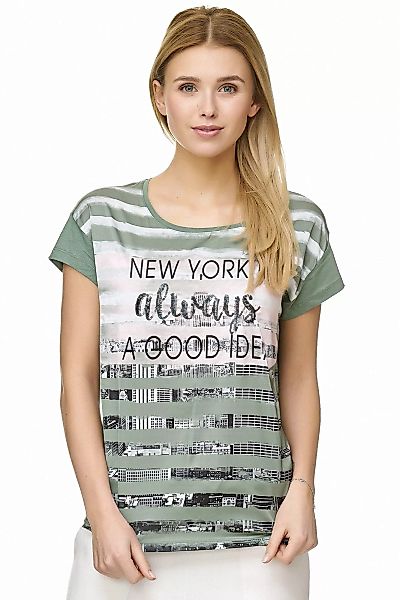 Decay T-Shirt, mit Aufdruck und Pailletten 3825769 günstig online kaufen