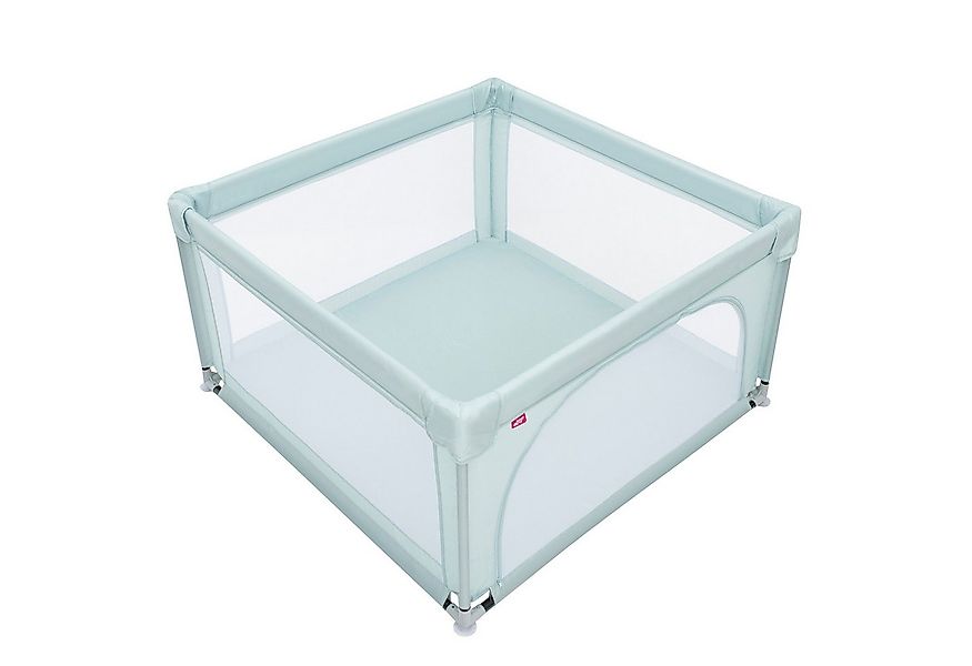 COSTWAY Laufstall Baby Laufgitter, 120x120cm, mit atmungsaktivem Netz & Rei günstig online kaufen