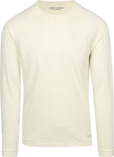 Marc O'Polo Longsleeve T-Shirt Off White - Größe M günstig online kaufen
