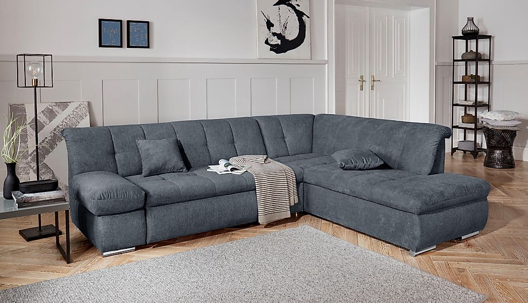 DOMO collection Ecksofa »Mona L-Form bequem und komfortabel, Breite 271cm, günstig online kaufen