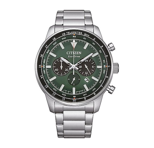 Citizen Quarzuhr Solar Chronograph für Herren von Citizen aus Edelstahl günstig online kaufen