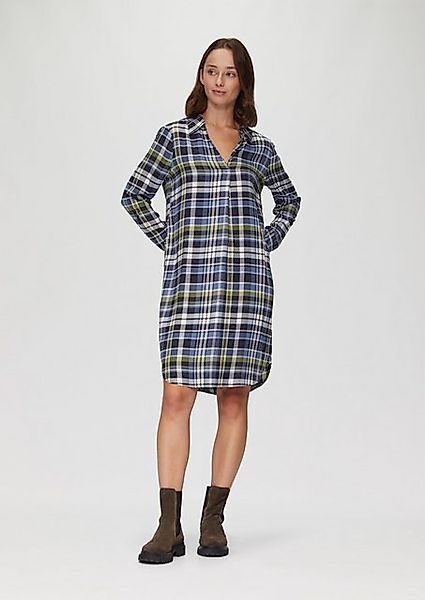 s.Oliver Minikleid Kariertes Kleid aus Viskosemix günstig online kaufen