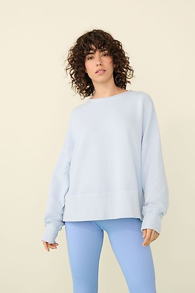 Next Sweater Sweatshirts mit fransigem Saum günstig online kaufen