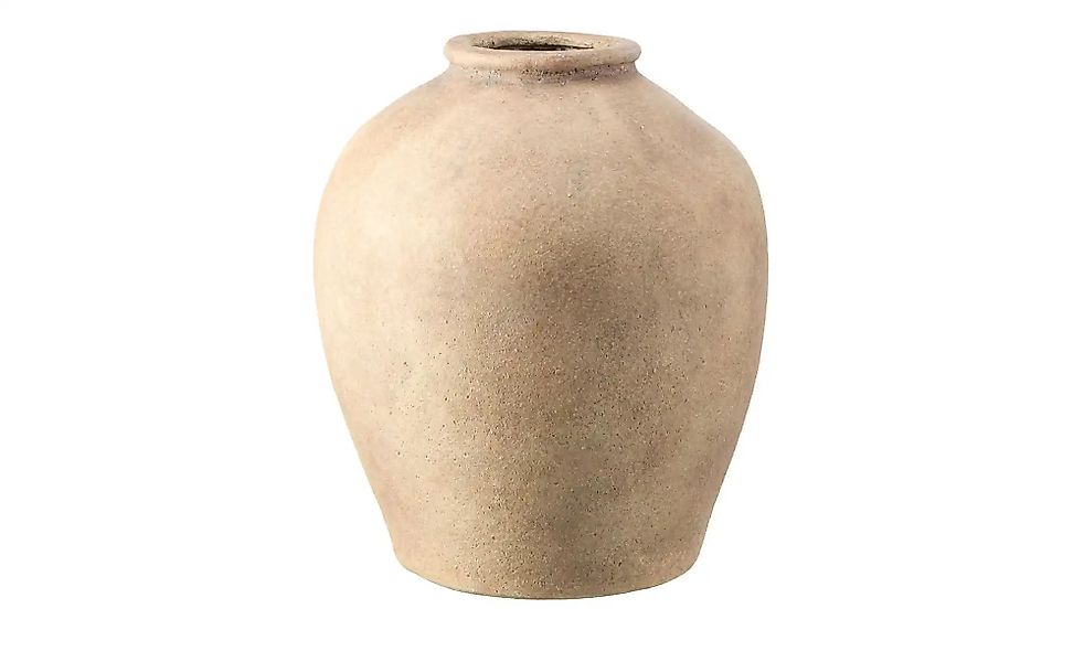 HOME STORY Vase   ¦ braun ¦ Steinzeug ¦ Maße (cm): H: 28,5  Ø: 24.5 Accesso günstig online kaufen