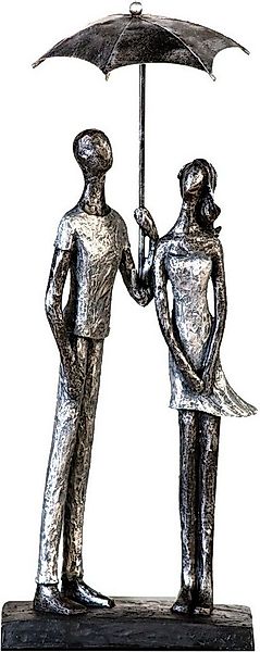 Casablanca by Gilde Dekofigur Skulptur Umbrella, silber (1 St), Dekoobjekt, günstig online kaufen