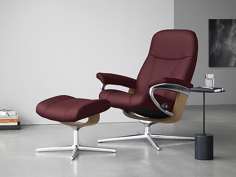 Stressless Relaxsessel "Consul" Set, Relaxsessel mit Hocker, mit Hocker, mi günstig online kaufen