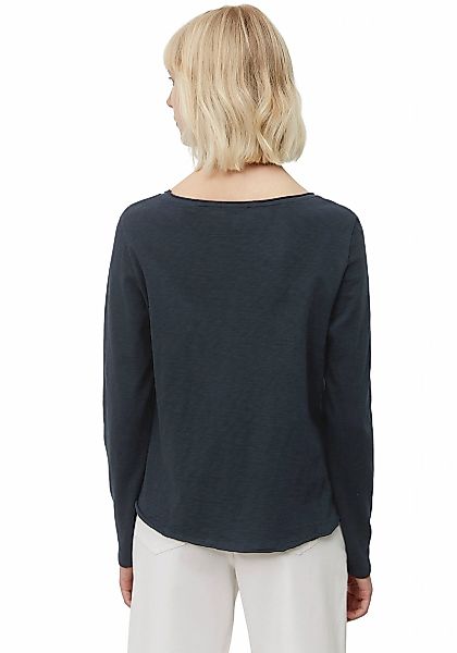 Marc OPolo DENIM Langarmshirt "aus Organic Cotton" günstig online kaufen