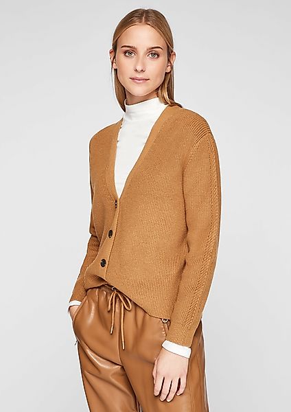 s.Oliver Strickjacke Cardigan aus Baumwollmix günstig online kaufen