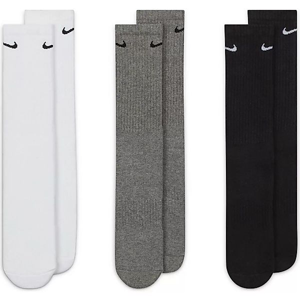 Nike Everyday Cushioned Crew 3 Paare Socken EU 34-38 Multicolor günstig online kaufen