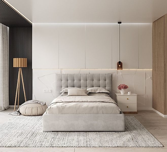 thematys Polsterbett Bett Stauraumbett aus Velours 120x200 140x200 160x200 günstig online kaufen