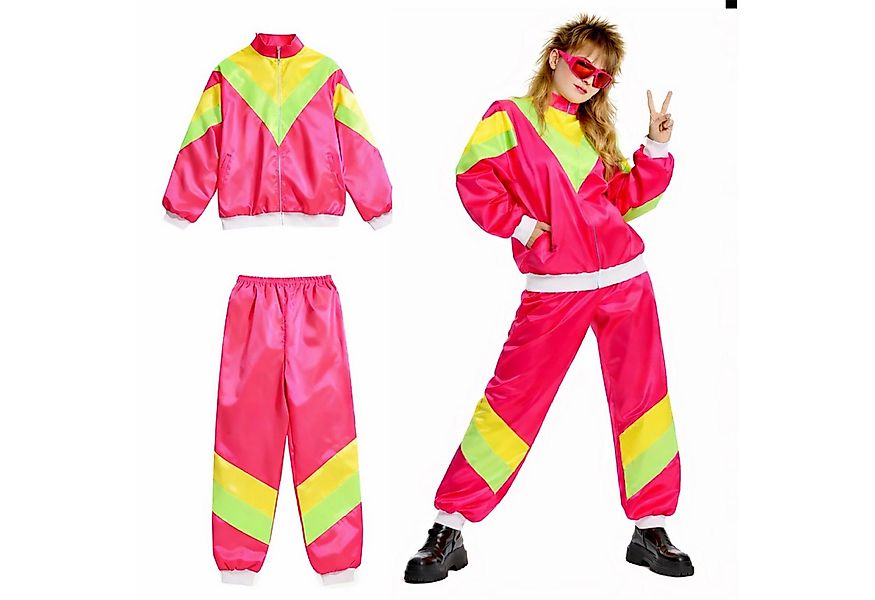 Costumed Kostüm Overall Retro – 80er-Jahre Kostüm im klassischen Vintage-Lo günstig online kaufen