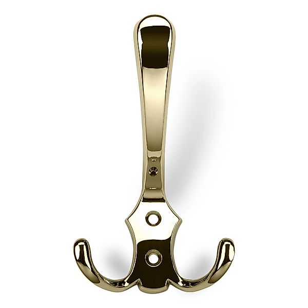 SOTECH Garderobenhaken LENA 2 Fach Lang Messingoptik günstig online kaufen