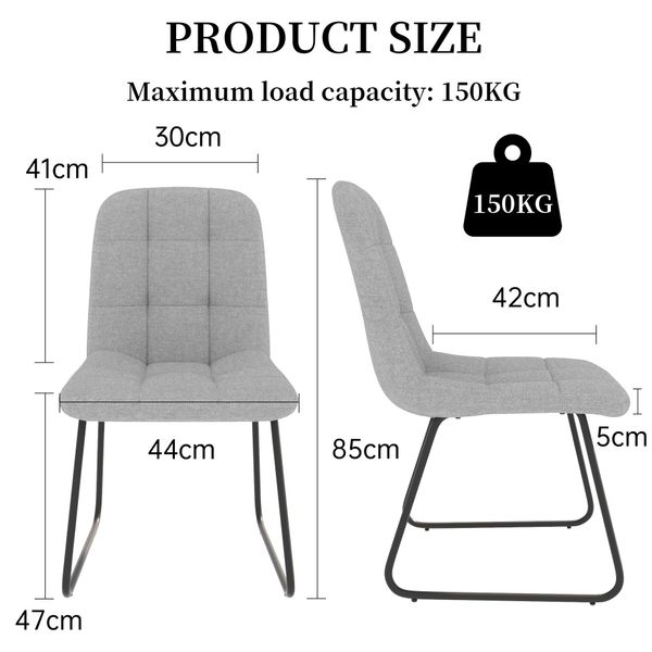 Jiexi Esszimmerstuhl esszimmerstühle 2er/4er/6er/8er set stühle günstig online kaufen