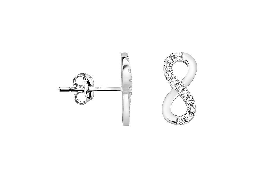 Sofia Milani Paar Ohrstecker Unendlich, 925 Silber Damen Schmuck - E0204 günstig online kaufen