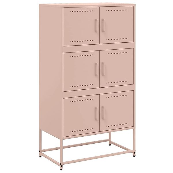 vidaXL Sideboard Rosa 68,5x38,5x123,5 cm Stahl 846489 günstig online kaufen