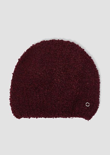 s.Oliver Strickmütze Mütze Beanie in Bouclé-Optik günstig online kaufen