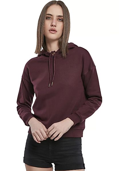 Urban Classics Sweater Damen LADIES HOODY TB1524 Dunkelrot Redwine günstig online kaufen