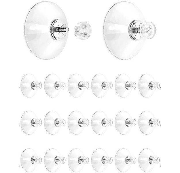 FELIXLEO Gardinenstangenhalter Saugnapf, Saugnäpfe für Fenster, 41mm mit Rä günstig online kaufen