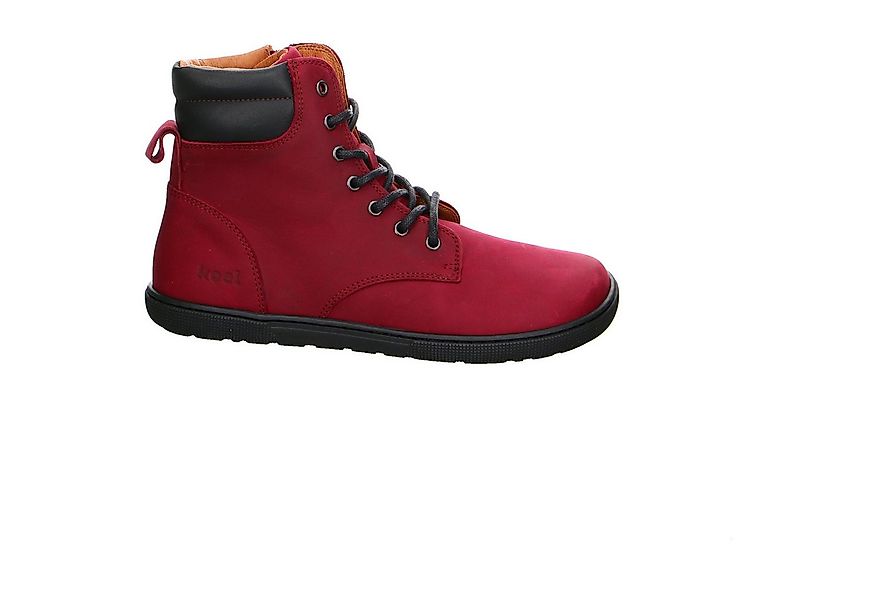 KOEL Koel Nubuk Schnürstiefel - Sneaker rot Stiefelette günstig online kaufen