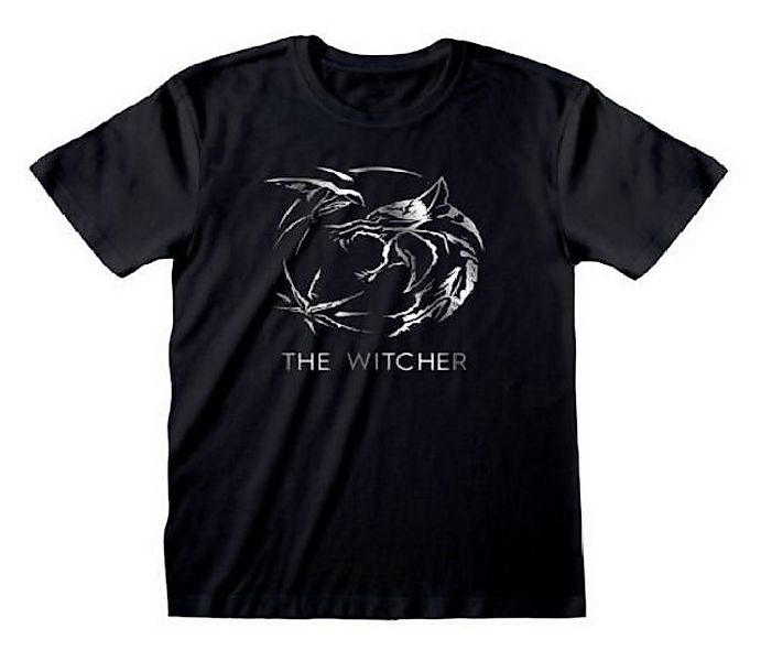 heo T-Shirt The Witcher Silver Ink Logo - T-Shirt - M (1-tlg) günstig online kaufen
