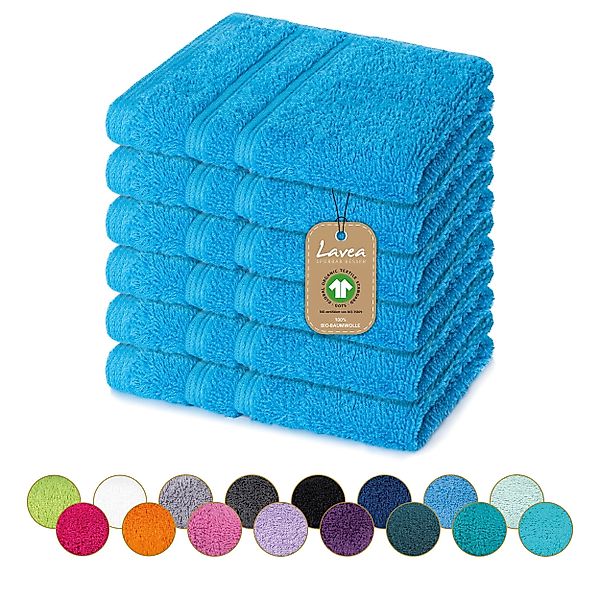 Lavea Handtuch Set Bio-Baumwoll Serie Bali, günstig online kaufen
