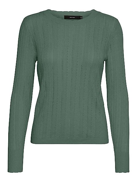 VERO MODA Strukturierter Bluse Damen Grün günstig online kaufen