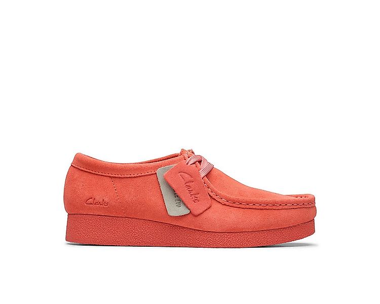 Clarks Clarks WallabeeEVOSh 26181403 4, Schnürschuhe, Orange, Damen Schnürs günstig online kaufen