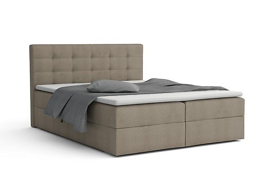 Deine Möbel 24 Boxspringbett FLORIDA Boxbett Schlafzimmerbett Ehebett in St günstig online kaufen