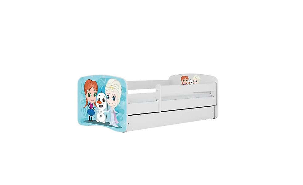 Bett  Eiskönigin ¦ weiß ¦ Maße (cm): B: 144 H: 61 Betten > Bettgestelle - H günstig online kaufen