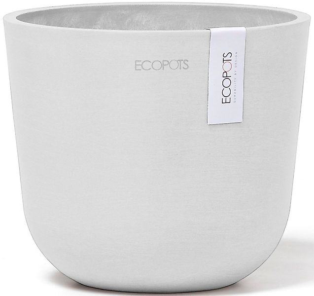 ECOPOTS Blumentopf Oslo Mini 16 Weiß, für den Innenbereich günstig online kaufen