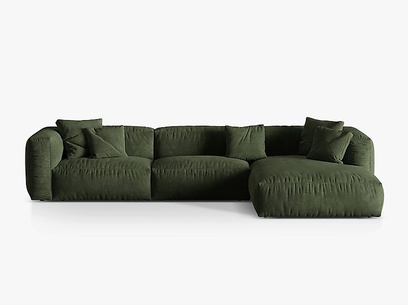 Micadoni Ecksofa Martina, 3-Sitzer günstig online kaufen