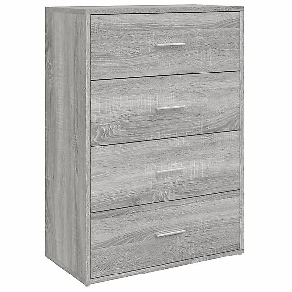 vidaXL Sideboard Grau Sonoma 60x31x84 cm Holzwerkstoff 840504 günstig online kaufen