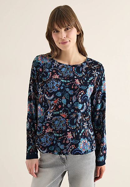Cecil Langarmbluse aus softer Viskose günstig online kaufen