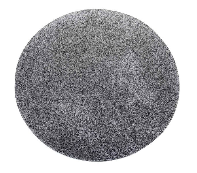 merinos Teppich MONTANA, Polypropylen, Anthrazit, Ø 160 cm, rund, Höhe: 17 günstig online kaufen