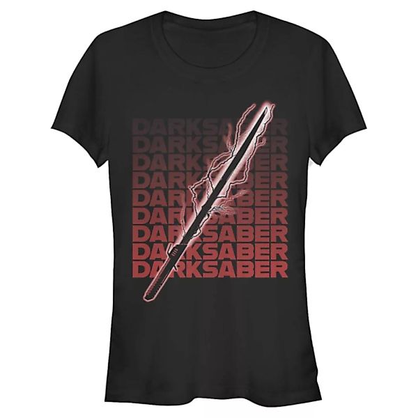 Star Wars - The Mandalorian - Gruppe Darksaber Text - Frauen T-Shirt günstig online kaufen