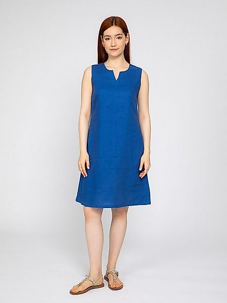 VICCI Germany A-Linien-Kleid aus Leinen günstig online kaufen