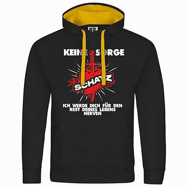 deinshirt Kapuzenpullover Herren Kapuzenpullover Keine Sorge Schatz Mit Pri günstig online kaufen