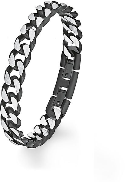 s.Oliver Armband Schwarzes Panzerarmband - s.Oliver günstig online kaufen